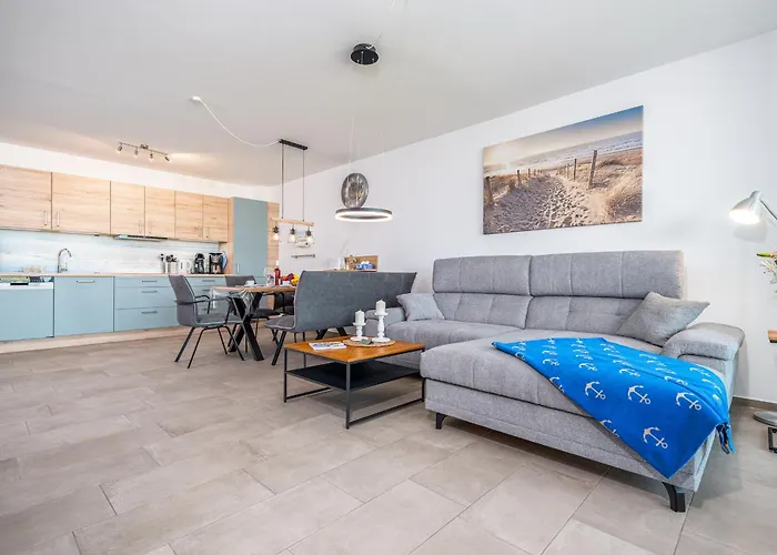 アパート Apartementanlage Duenenblick Duenenblick Whg 10 グラール・ミューリッツ
